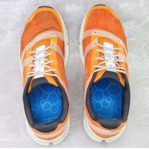 On Cloudgo Men's Size 12 US Turmeric Orange Athletic Sneakers Shoes 55-98631